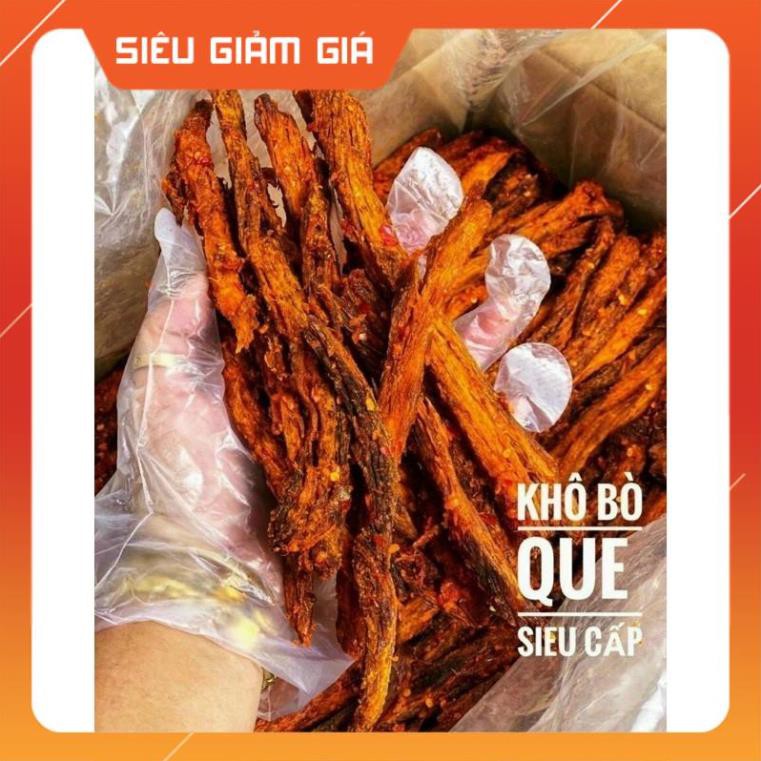 [rẻ vô địch] Khô Bò Que Loại 1 Cực Ngon [lẻ = sỉ] [FREE SHIP]TỪ ĐƠN 50K, [Loại Đặc Biệt] Hàng ngon nhà làm | BigBuy360 - bigbuy360.vn