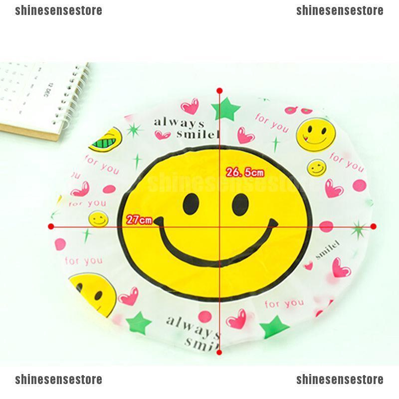 Mũ Trùm Tóc Khi Tắm Co Giãn Chống Thấm Nước Họa Tiết Hoạt Hình Đáng Yêu