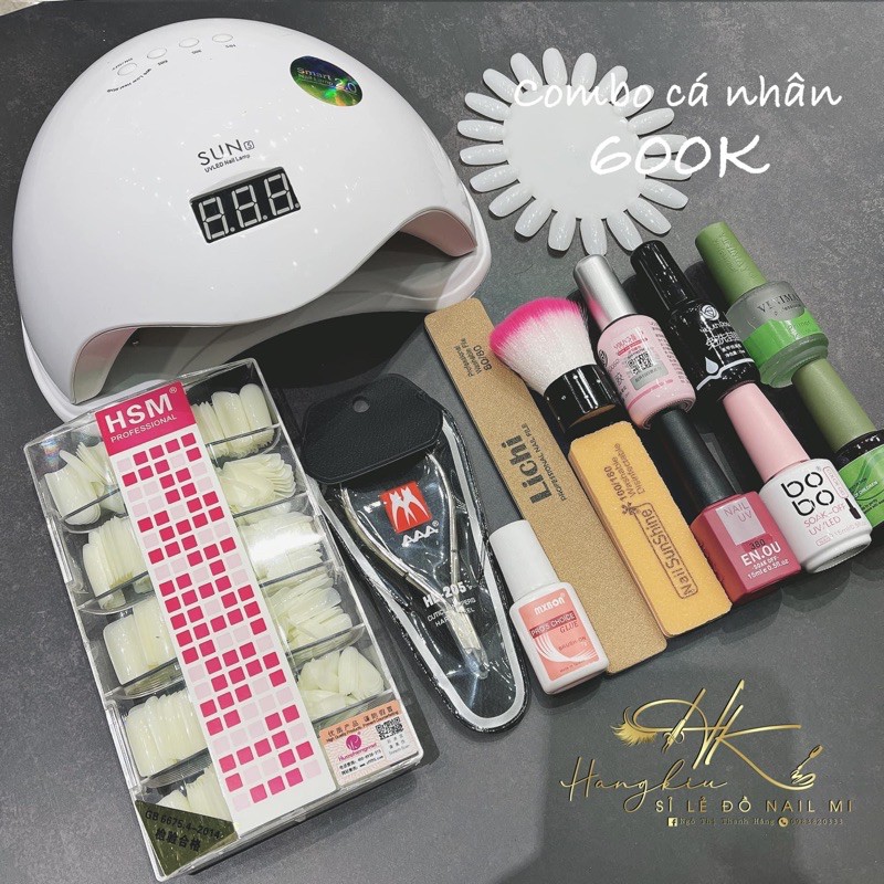 combo nail cá nhân