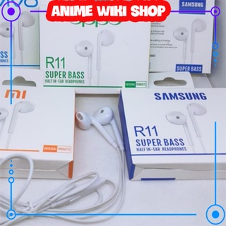 [Mã ELHACE giảm 4% đơn 300K] [Fullbox] Tai nghe Oppo R11 - tai nghe nhét tai Oppo r11 trắng có bảo hành 100%