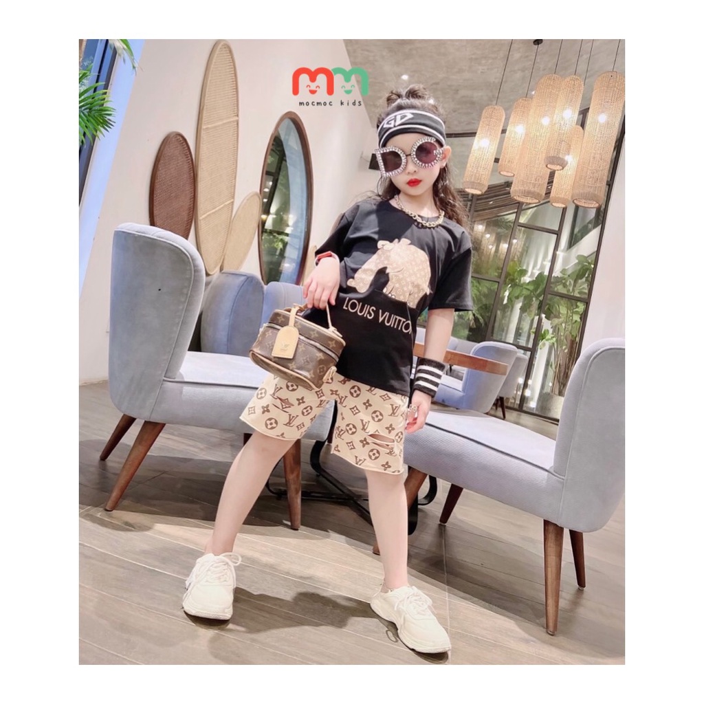 Set đồ bé trai bé gái size đại thun cotton cao cấp mềm mịn co dãn cho bé 9kg đến 37kg