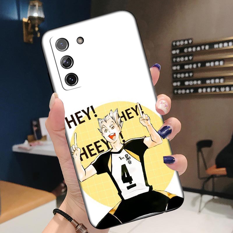 Ốp Điện Thoại Mềm In Hình Anime Haikyuu Cho Xiaomi Redmi S2 9T 9A 9C NFC 9 Prime 10 K40 Pro 10X VX92 Mới