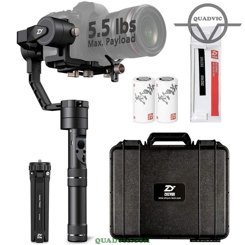 Gimbal Zhiyun Crane Plus / Mới 95% - Tay cầm chống rung cho máy ảnh QUADVIC.COM NZ00003