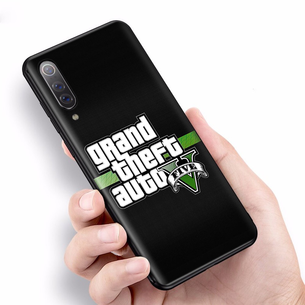 Ốp Lưng Silicone Hình Máy Chơi Game Cho Iphone 11 12 Mini Pro Xr Xs Max H-70 Gta 5