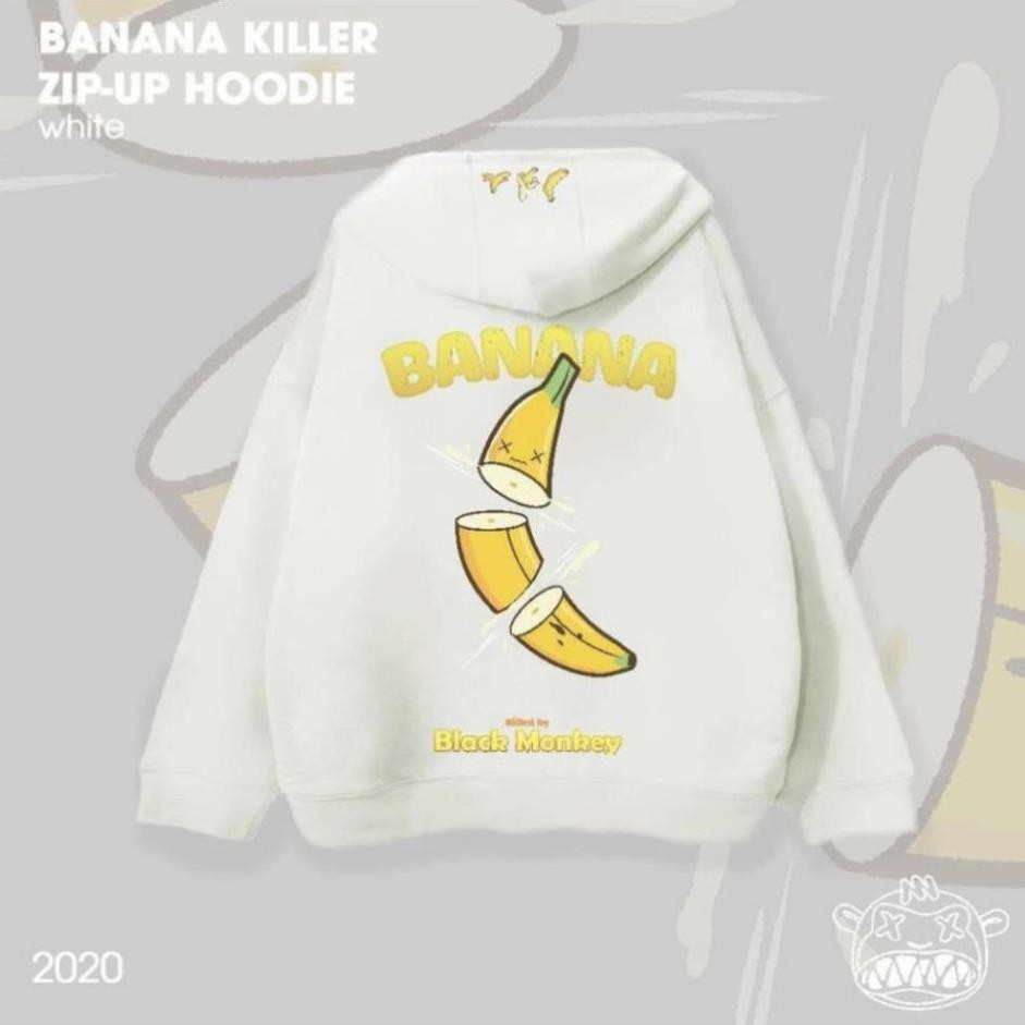 Áo KHOÁC Hoodie TRÁI CHUỐI BANANA Unisex
