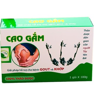 Cao Gắm - Hỗ trợ điều trị bệnh gout và giảm đau nhức xương khớp, tăng cường chuyển hóa, đào thải acid uric trong máu