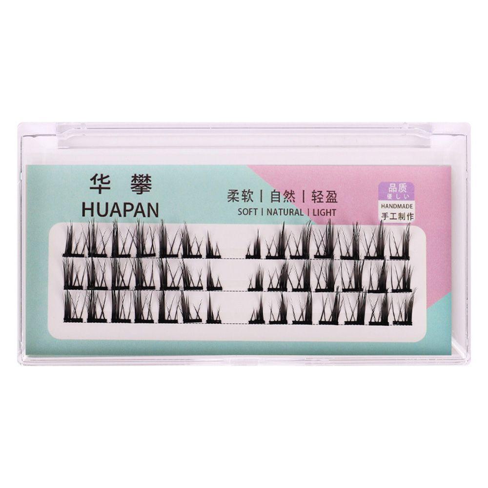 LAY Cụm Lông Mi Giả Mềm Mịn Tự Nhiên DIY