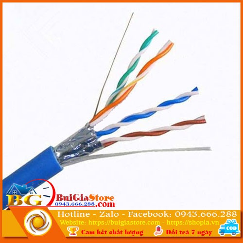 Dây mạng Cat5E Nanoco chính hãng NC5E-F10B (bán theo mét)