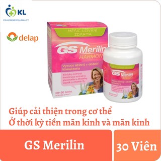 GS Merilin Harmony - Hỗ trợ phụ nữ thời kỳ tiền mãn kinh và mãn kinh có các dẫu hiệu bốc hỏa, nóng bừng, giảm ham muốn