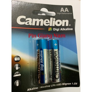 Pin AA Camelion Digi Alkaline 1.5V Hàng Chính Hãng Vỉ 2 Viên