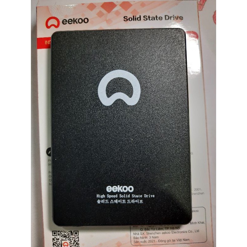 Ổ cứng SSD 120G EEKOO V100 chính hãng Vinabox (màu đen) | BigBuy360 - bigbuy360.vn
