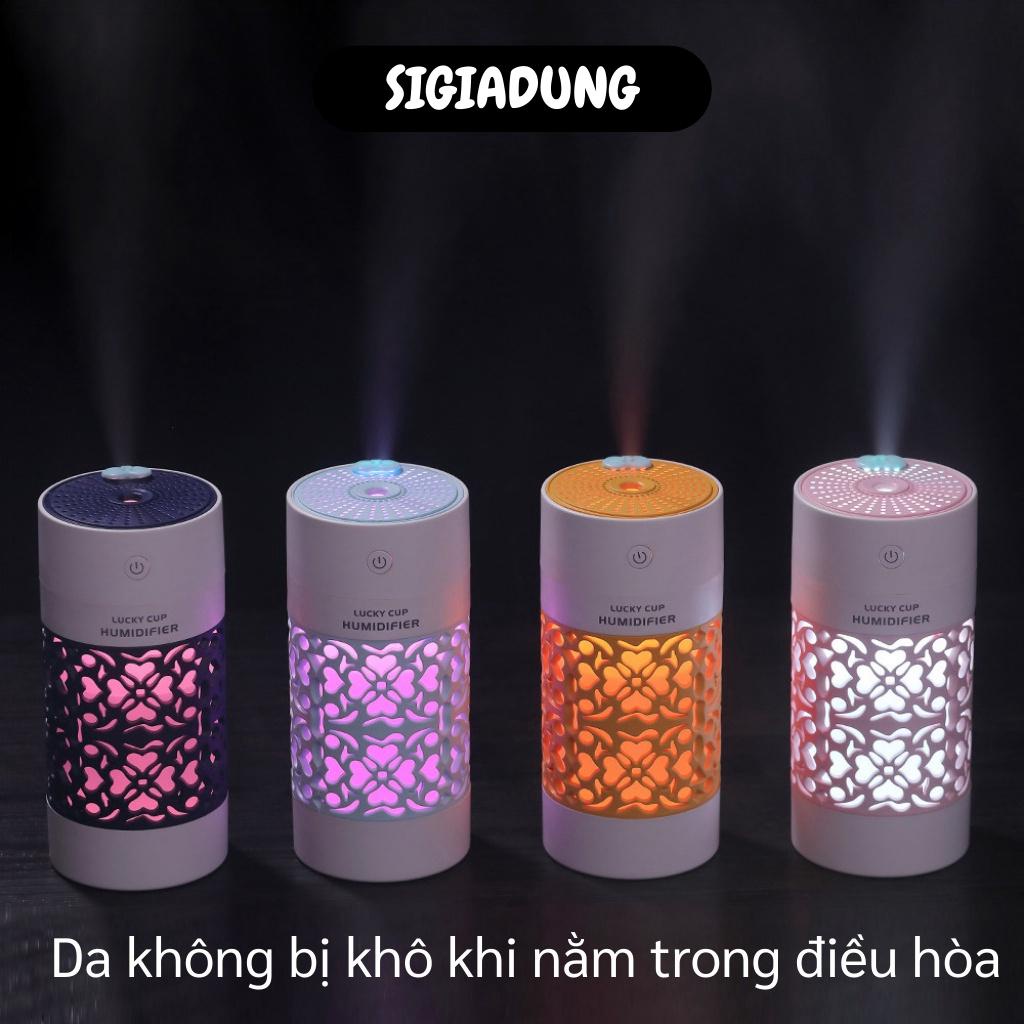 [SGD] Máy Phun Sương - Máy Tạo Độ Ẩm, Khuếch Tán Tinh Dầu Có Đèn Lucky Cup Humidifier 9425