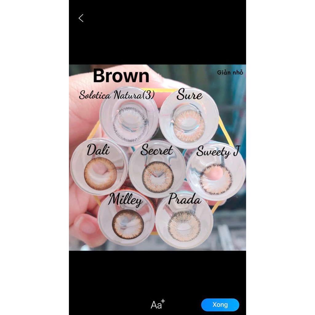 200 Mẫu Lens Nâu Tây Hot Nhất Năm 2021 - Lens Chuẩn Thái  - Cam Kết Chính Hãng