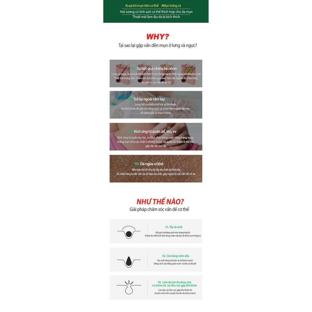 [Mã FMCGMALL -8% đơn 250K] [TẶNG 66K] Chai Xịt Mụn Lưng Frudia Whats Wrong? Help AC Clear Body Mist 150ml | BigBuy360 - bigbuy360.vn