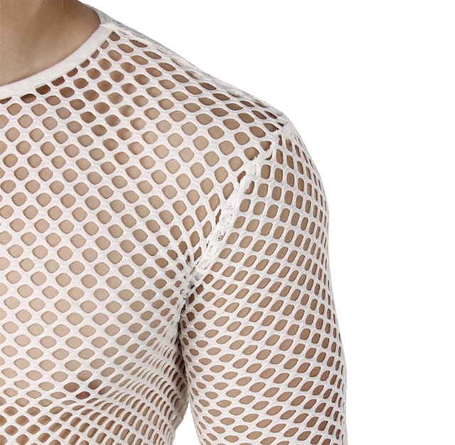 Áo lưới dài tay fom body