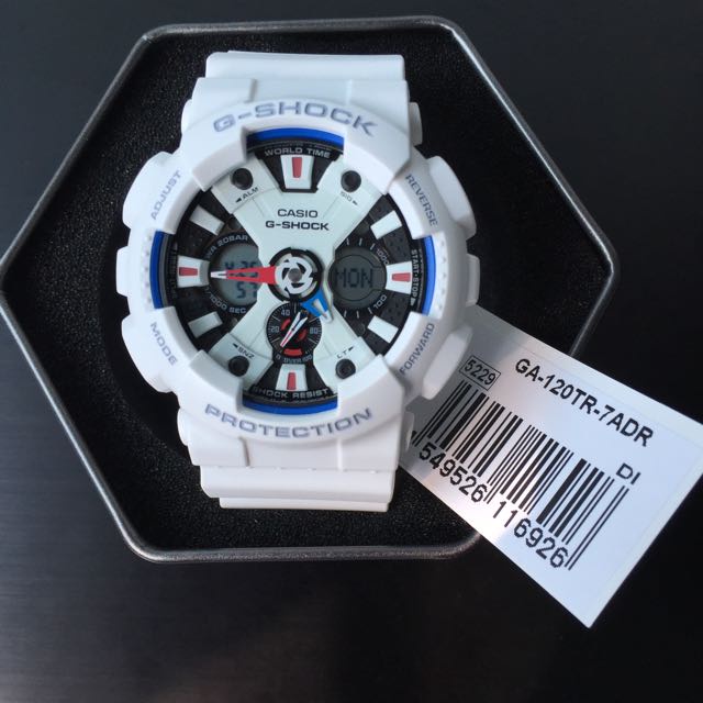 Đồng hồ Nam Casio G-shock GA-120TR Chính hãng Chống nước 20 ATM Tuổi thọ pin 7 năm  bảo hành 12 tháng quốc tế
