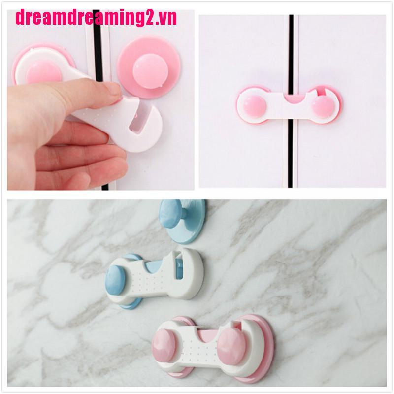 Bộ 2 Khóa Cửa Tủ / Cửa Sổ Bảo Vệ Em Bé