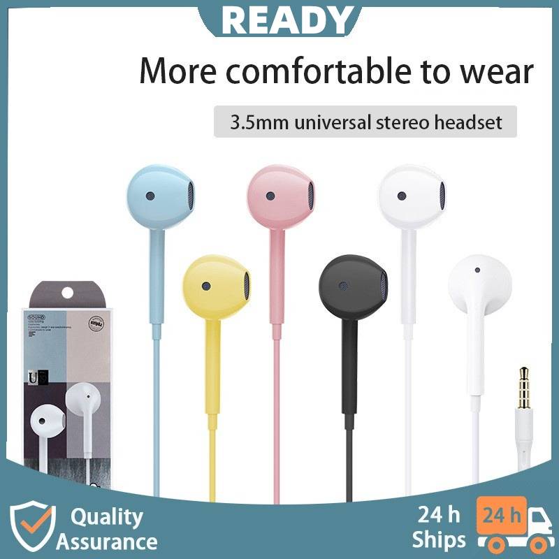 ⭐Hàng Có Sẵn⭐ Tai Nghe Nhét Tai Chơi Game Có Dây 3.5mm U19 Dành Cho Điện Thoại Di Động