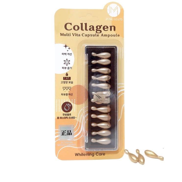 Tinh chất Collagen tươi Ammud – Multi Vita Ampoule Hàn Quốc giúp chống lão hóa, làm da trắng mịn căng bóng
