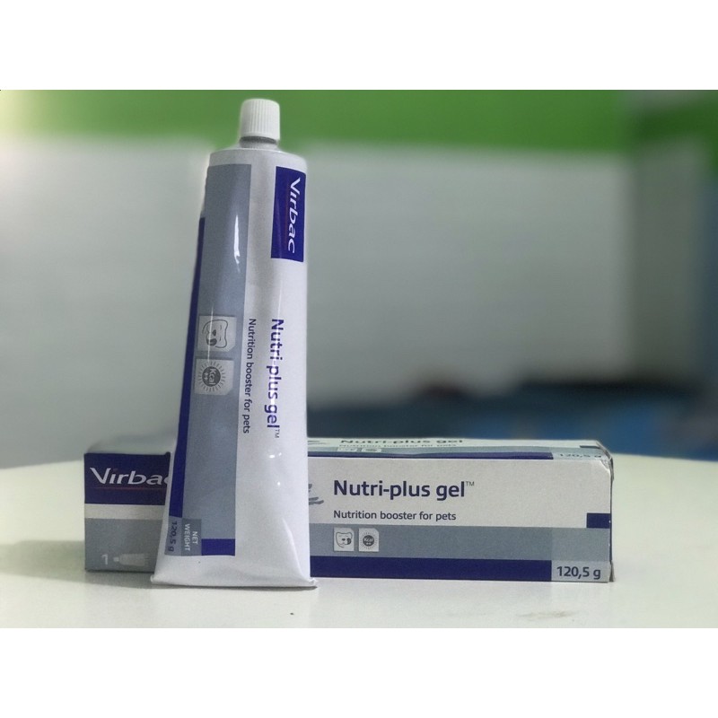 Nutri-plus gel, Virbac. thức ăn dinh dưỡng cho chó tập ăn, kém ăn, chán ăn, sau phẫu thuật