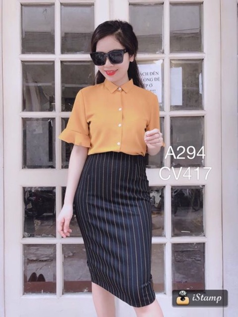 Chân váy bút chì công sở - hoạ tiết (nhiều mẫu) | BigBuy360 - bigbuy360.vn