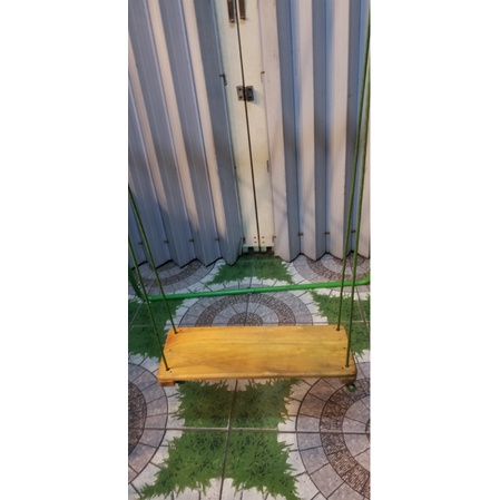 Ghế xích đu GỖ NGANG nguyên tấm