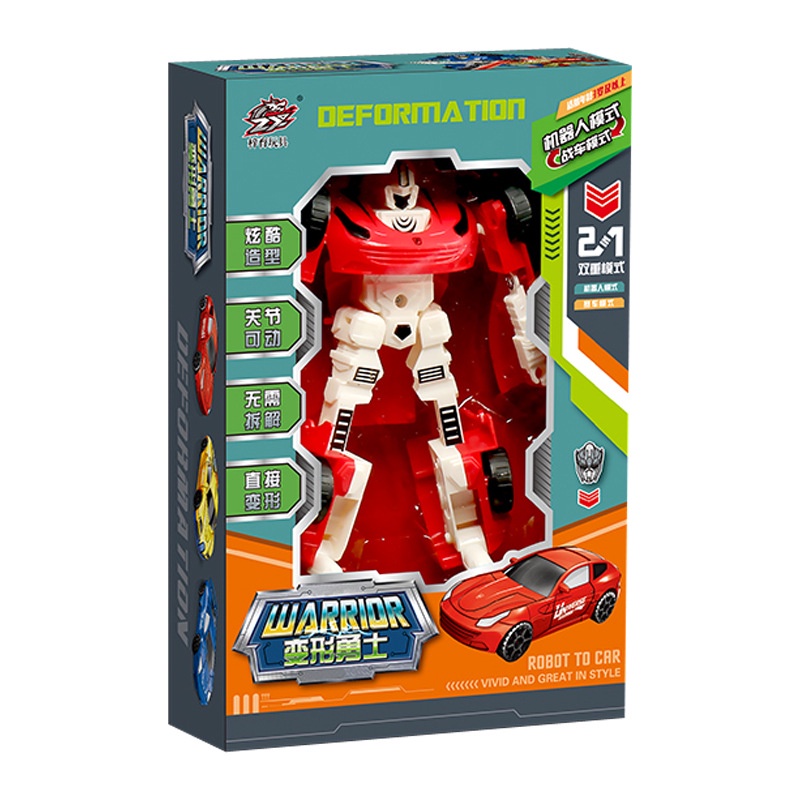 Lắp ráp xếp hình Robot biến hình, robot siêu nhân, robot người máy ( màu ngẫu nhiên )