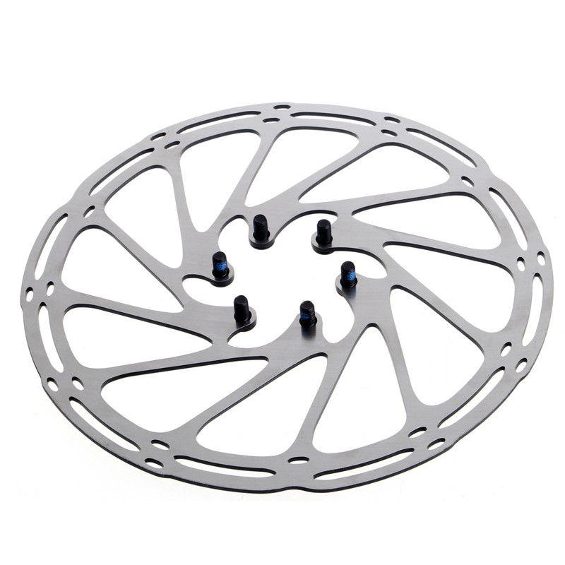 Đĩa thắng 6 lỗ kích thước 180mm dùng cho xe đạp leo núi