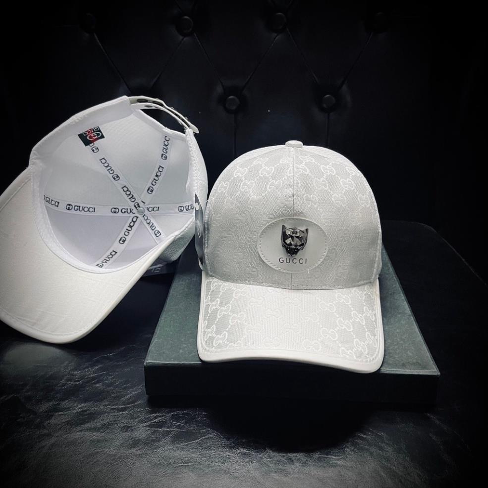 (Hàng VNXK) Mũ lưỡi trai, nón kết nam nữ GUCCI SÓI TRẰNG WOLF thời trang cực chất hàng hiệu NEW2021 (Ảnh thật) - GC034