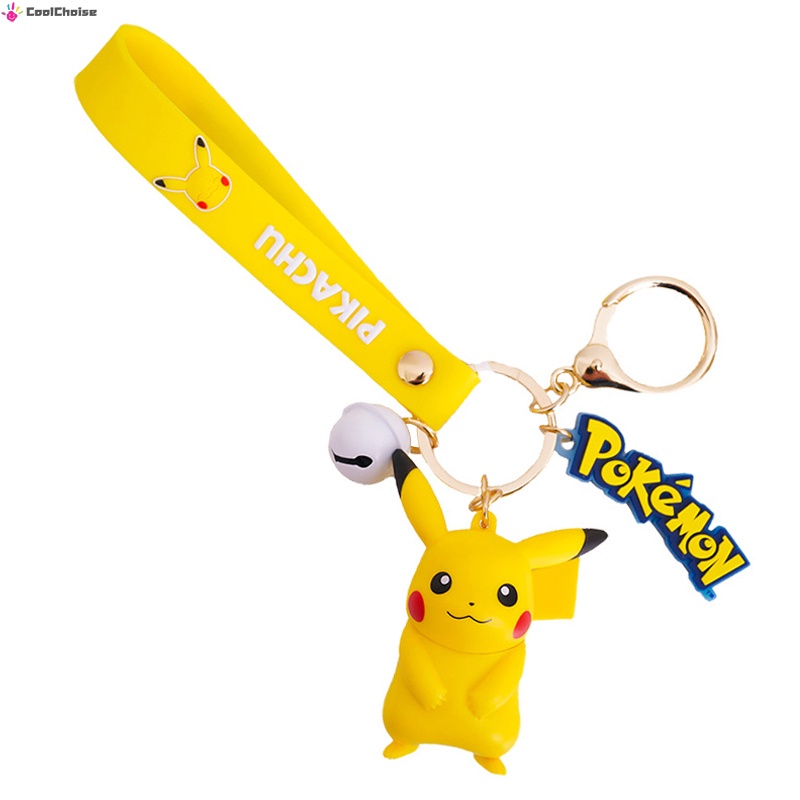 Móc Chìa Khóa Hình Pokemon 3D Nhật Bản 3D Độc Đáo Sáng Tạo