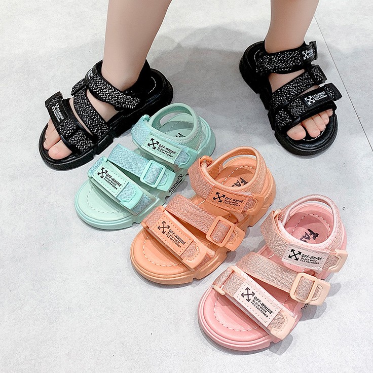 Sandal Trẻ Em Bé Gái Quai Hậu Siêu Nhẹ Cho Bé Từ 4-9 Tuổi Đế Mềm Kháng Khuẩn ( 3106 )