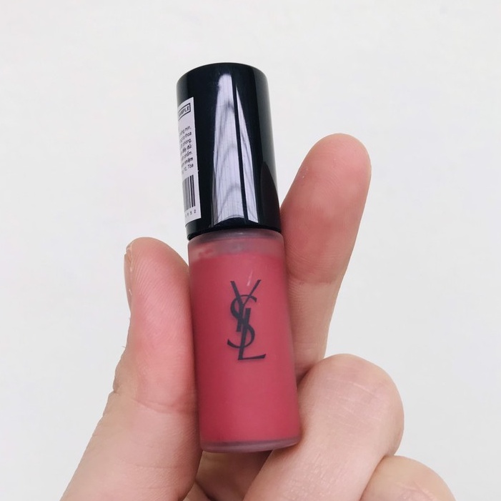 Son Kem  Ysl 215 Màu Hồng Tro tatouage couture matte stain