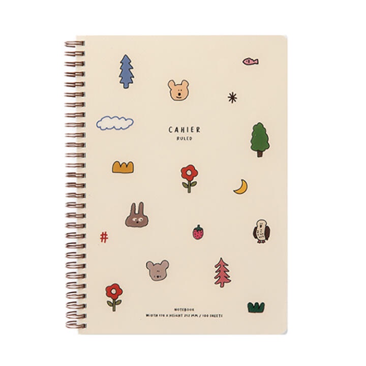 [ARTBOX] Sổ lò xo ghi chép ARTBOX bìa PP họa tiết thiên nhiên