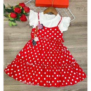 Váy xòe nhỡ cho bé gái