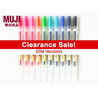 Bút Bi Gel Muji ngòi 0.38/0.5/0.7 mẫu cũ