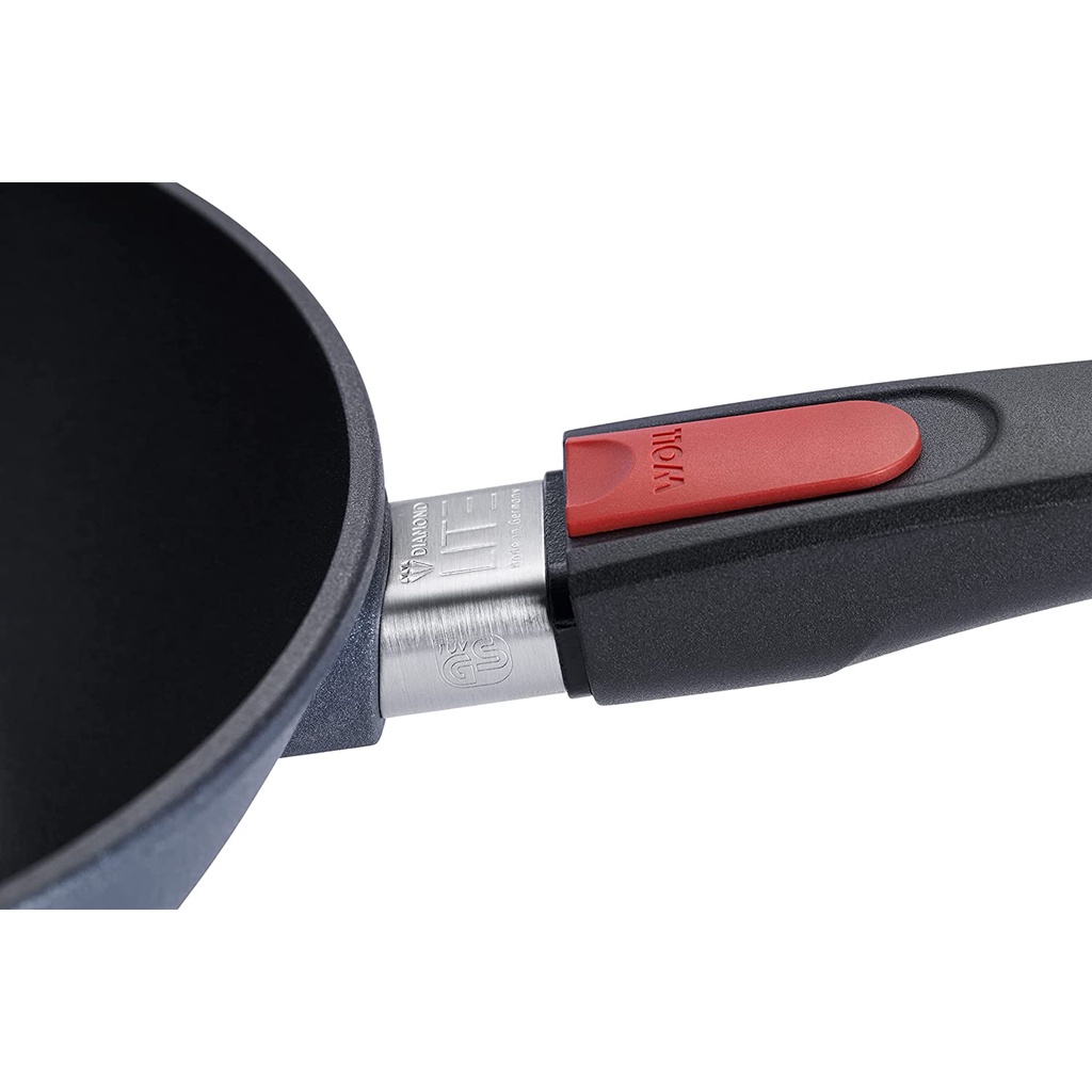Chảo Sâu Lòng Woll Diamond Lite Fry Pans 26 - 30 cm, Chảo Chống Dính Nhẹ Đáy Từ Các Loại Bếp Nội Địa Đức | GermanySnT