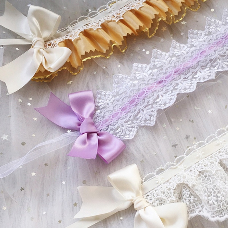 Băng Đô Nơ Ren Hóa Trang Cô Hầu Gái Lolita