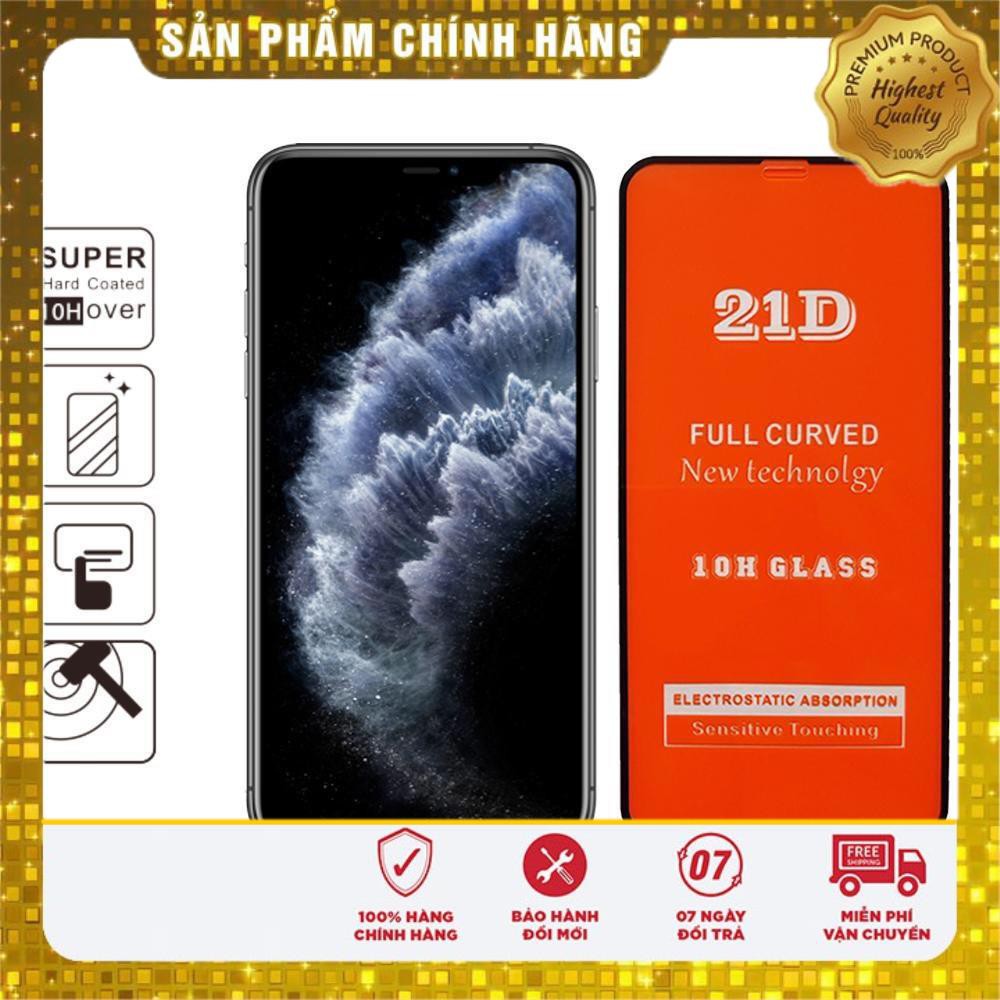 Kính Cường Lực 21D full keo iPhone 6s/7/8 Plus/X/Xs/XsMax/11/12/13-Pro/ProMax/Mini SIÊU BỀN, SIÊU CỨNG, ÔM SÁT MÁY