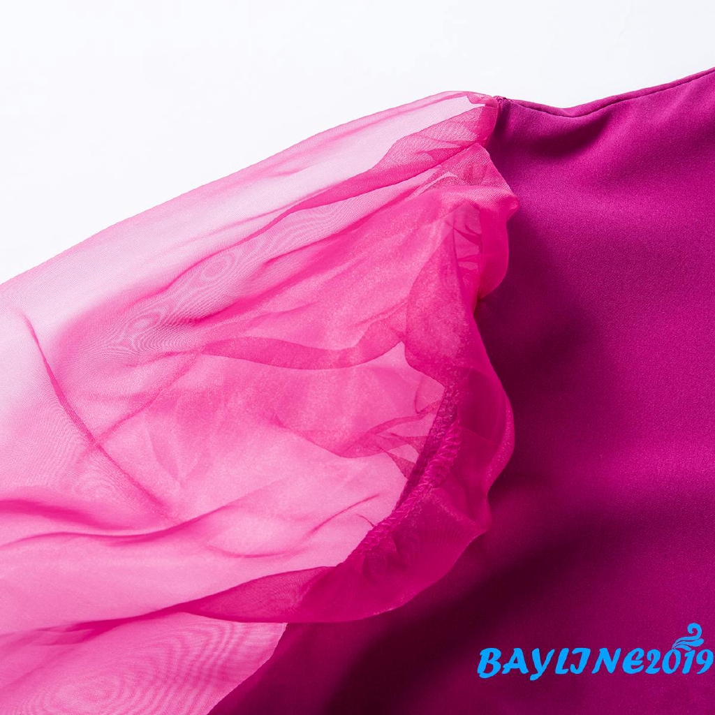 Áo phối lưới tay ngắn thời trang dành cho nữ