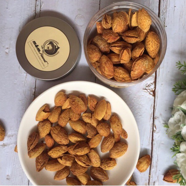 HẠNH NHÂN MỸ RANG BƠ m&m Harvest mặn mặn ngọt ngọt  200g/400g