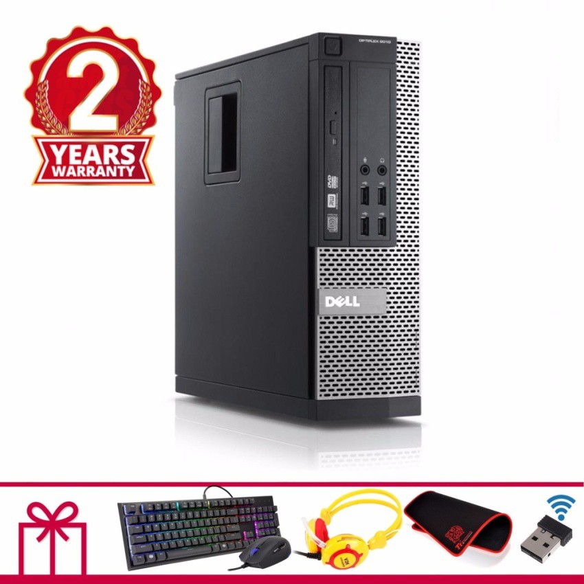 Máy tính đồng bộ DELL OPTIPLEX 9010 SFF (Core I7 3770, Ram 16GB, HDD 2TB) + Quà Tặng - Hàng Nhập Khẩu