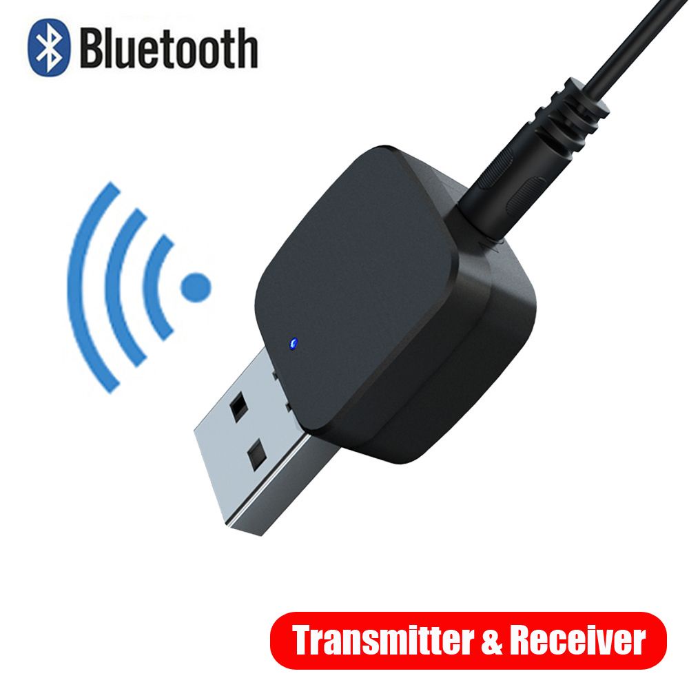 Thiết Bị Truyền Nhận Tín Hiệu Âm Thanh Bluetooth 5.0 AUX 3.5mm Dành Cho Ô Tô