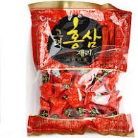 KẸO HỒNG SÂM CW MỀM HÀN QUỐC 400GR ÍT NGỌT– KOREAN RED GINSENG JELLY