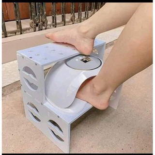 Kệ gác chân làm nail chất liệu chống nước.