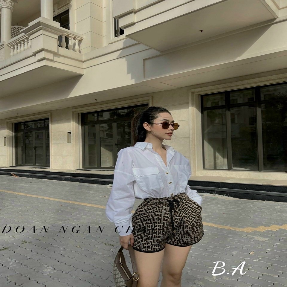 Áo sơ mi nữ dài tay, áo sơ mi nữ trắng Form rộng <65kg ,có TÚi và CÚC ngọc cao cấp, hàng LOẠI 1 | BigBuy360 - bigbuy360.vn