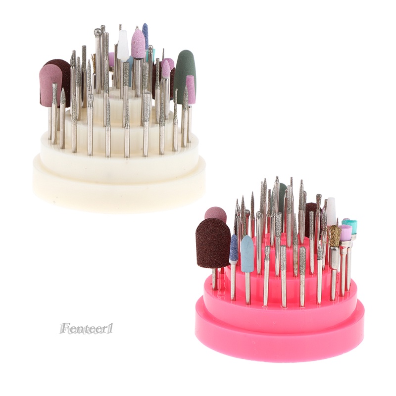 [Fenteer1] Bộ Mũi Khoan Móng Tay Chuyên Nghiệp