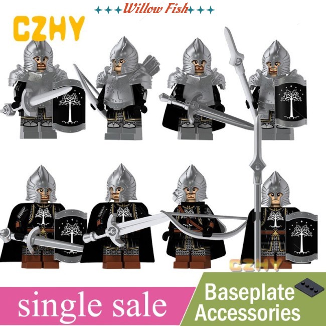 Mô Hình Lego Nhân Vật Phim Chúa Tể Những Chiếc Nhẫn KT1014 KT1015