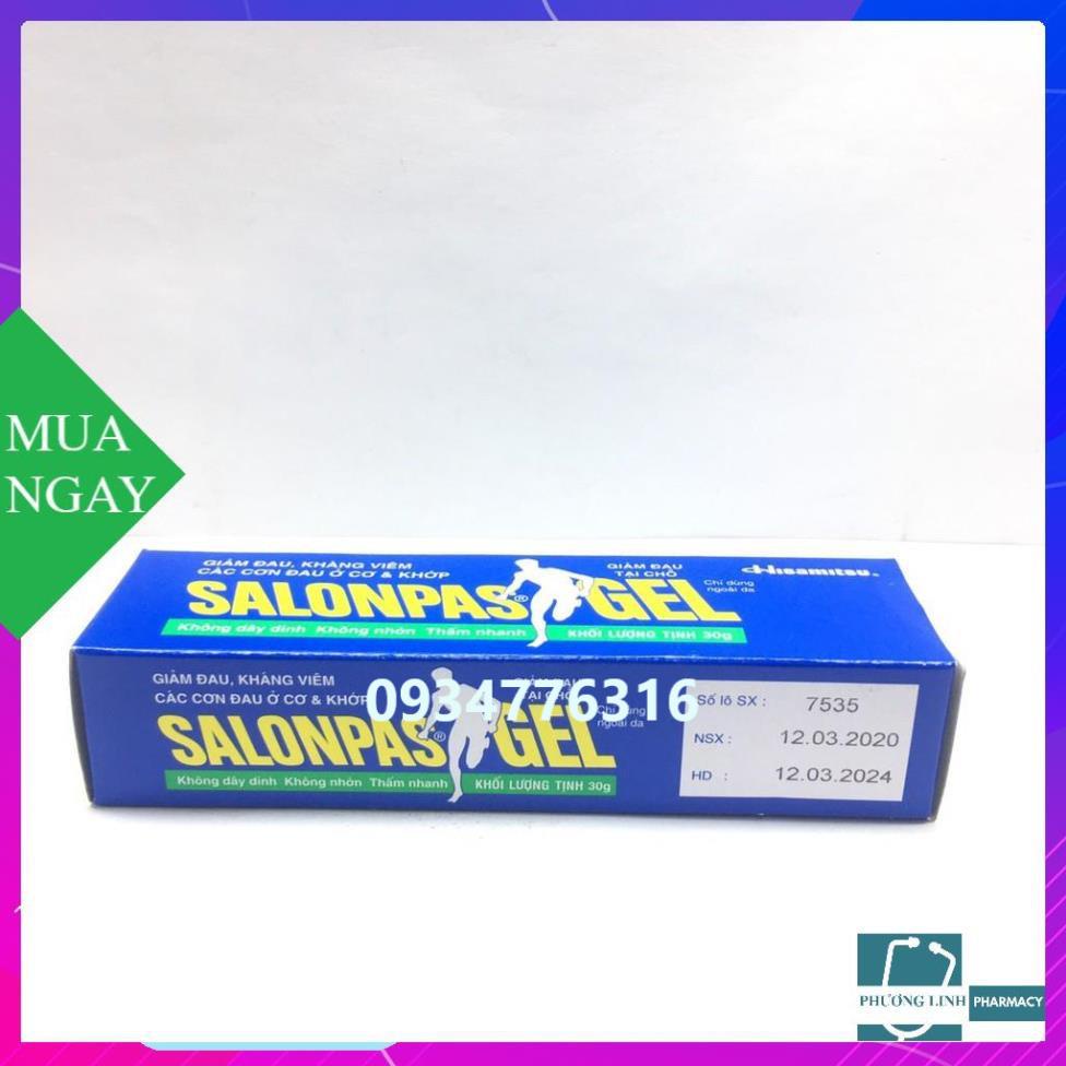 SALONPAS GEL NGƯNG ĐAU TẠI CHỖ