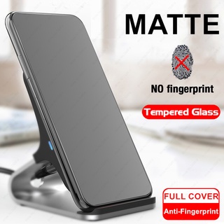 Kính Cường Lực Nhám Full Màn Chống Vân Tay cho Iphone 15 11 12 13 14 Pro Max Xr X Xs Max 6 6s 7 8 Plus Se 2020