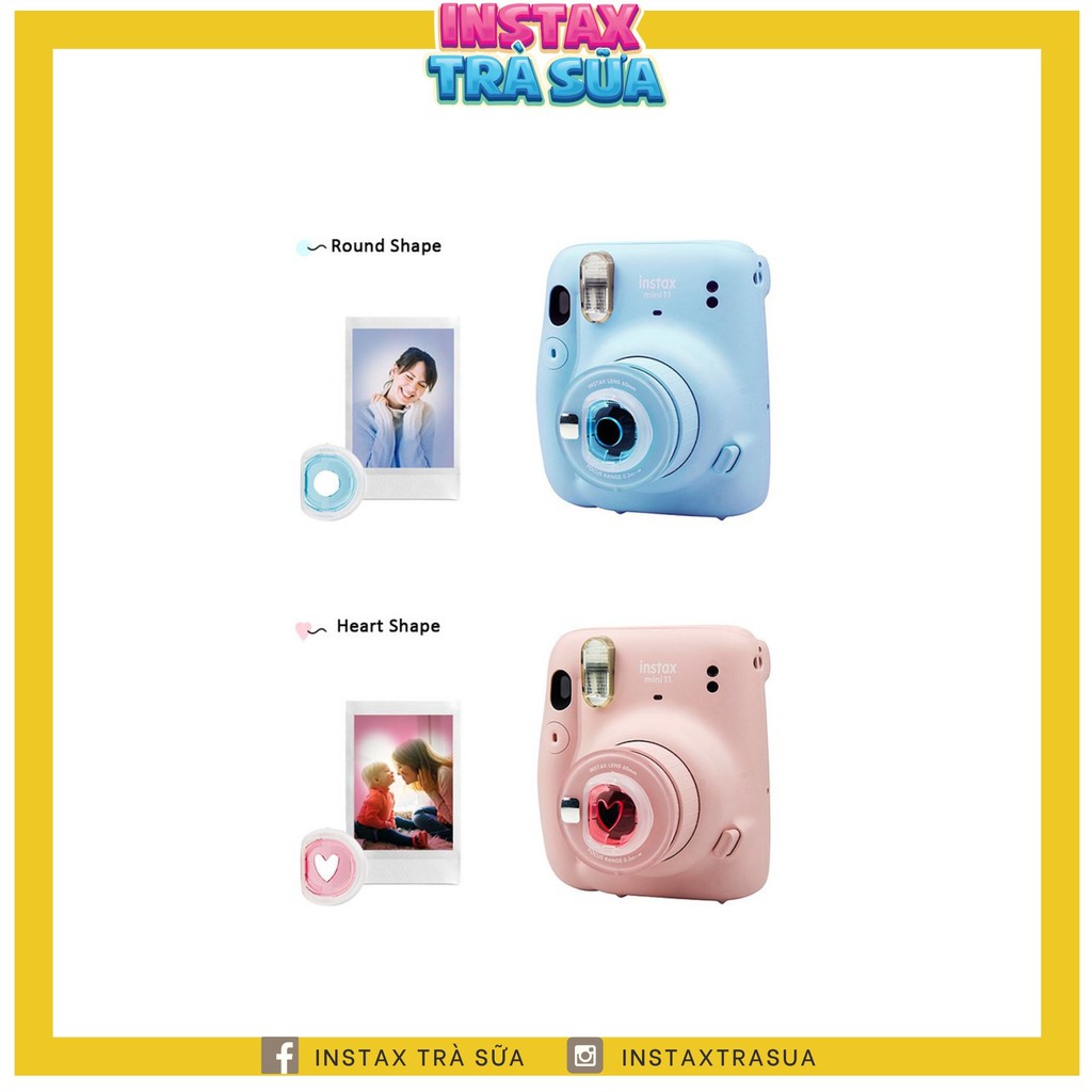 KÍNH NHỰA LỌC NHIỀU MÀU INSTAX MINI 11 - 4 CÁI